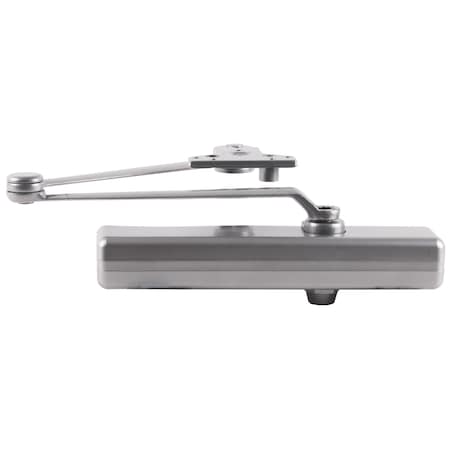 Lcn Manual, Hydraulic, 1460 Series Surface Mounted Closers, Door Closer, Medium Duty Aluminum 1461-CUSH AL DEL